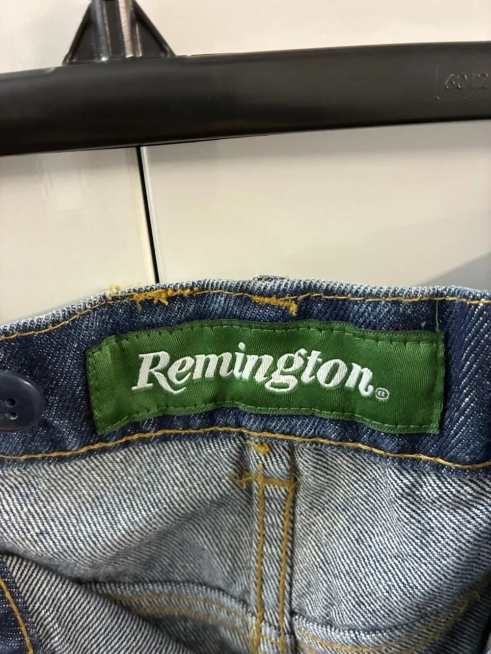 Remington‎ Blue Jeans Rugged Brush Duck Canvas 2 Layer Hunting Pant Men's 34X32